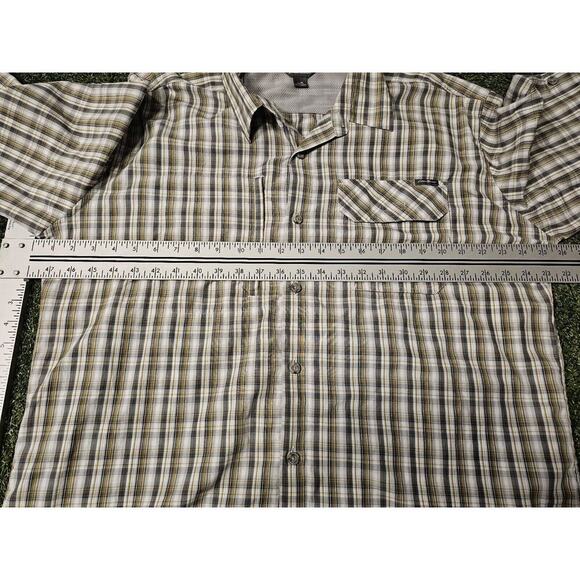Eddie Bauer Mens Shirt XL Long Sleeve Button Front Vented Hiking Fishing - Picture 4 of 7